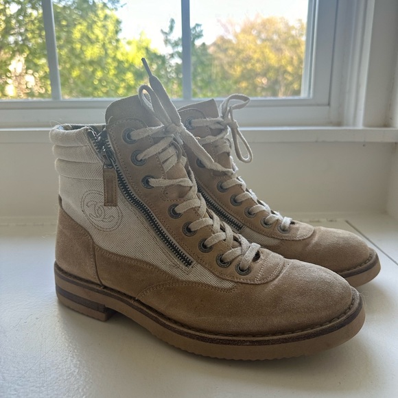 Chanel combat boots with zipper - Picture 12 of 12